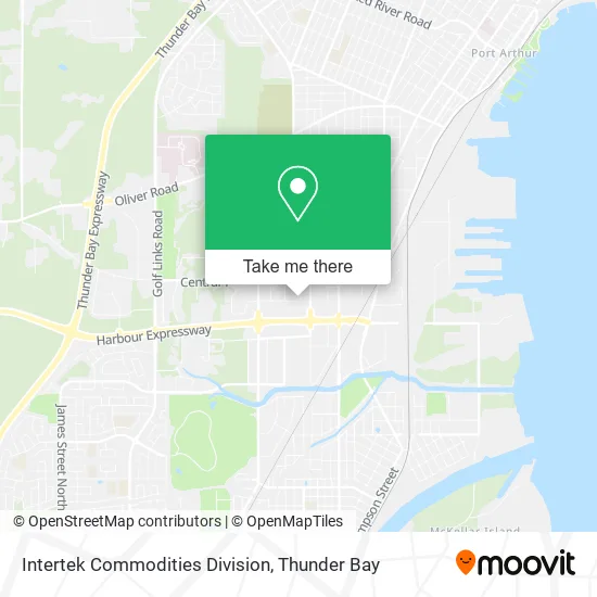 Intertek Commodities Division map