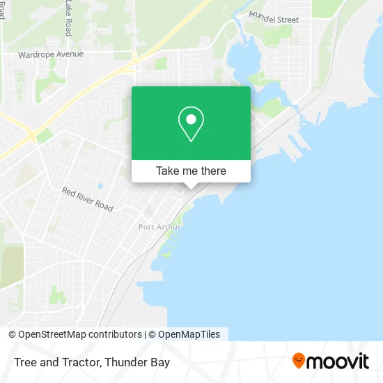 Tree and Tractor map