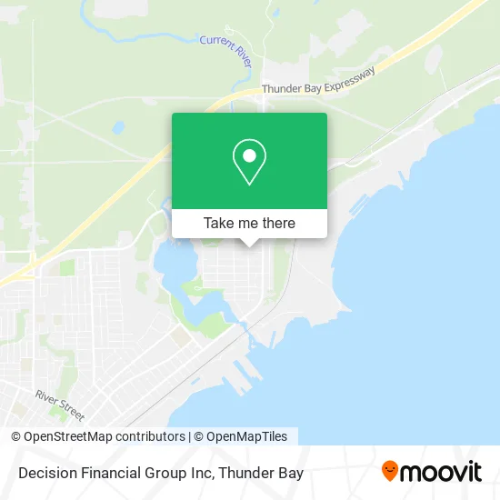 Decision Financial Group Inc map