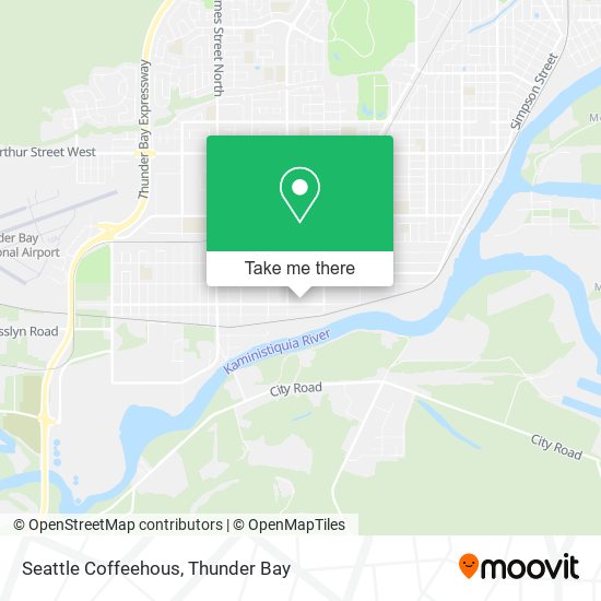 Seattle Coffeehous map