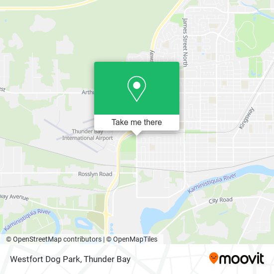 Westfort Dog Park map