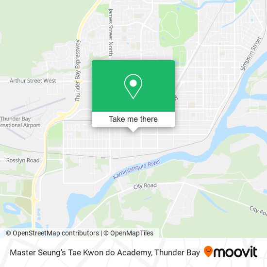 Master Seung's Tae Kwon do Academy plan