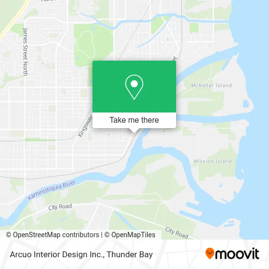 Arcuo Interior Design Inc. map