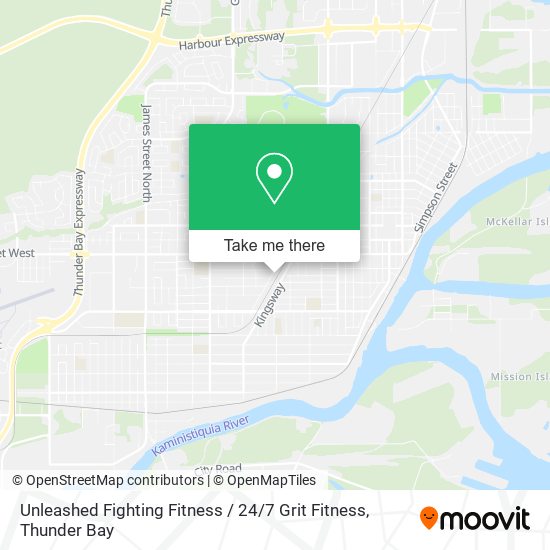 Unleashed Fighting Fitness / 24 / 7 Grit Fitness map