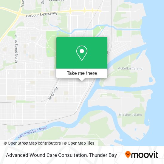 Advanced Wound Care Consultation map