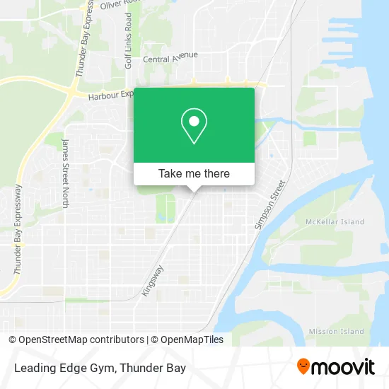 Leading Edge Gym map