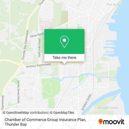 Chamber of Commerce Group Insurance Plan map