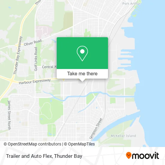 Trailer and Auto Flex map