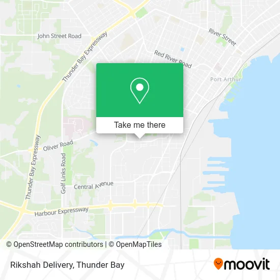 Rikshah Delivery map