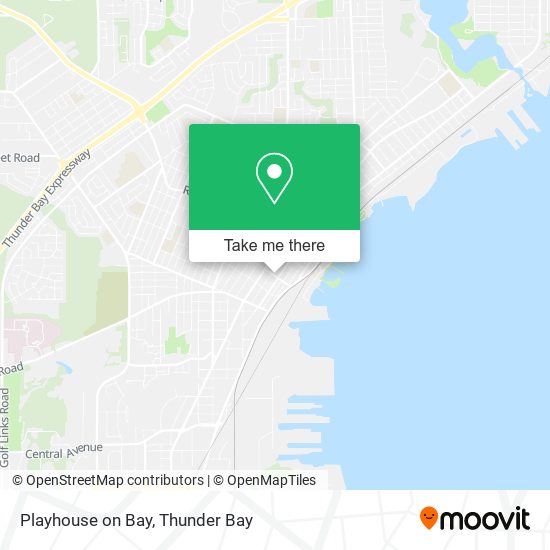 Playhouse on Bay map