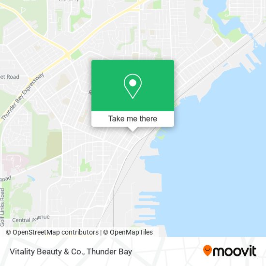 Vitality Beauty & Co. map