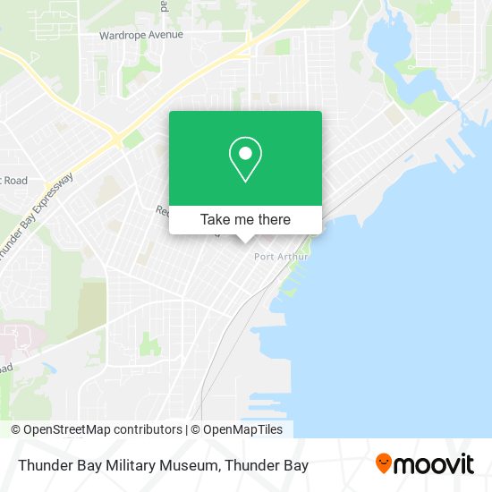 Thunder Bay Military Museum plan