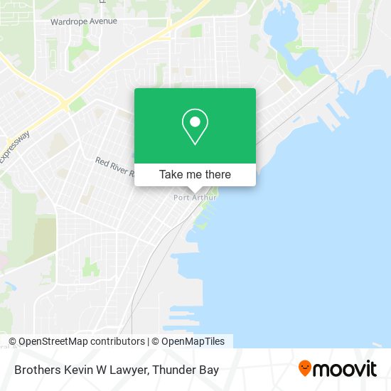 Brothers Kevin W Lawyer map