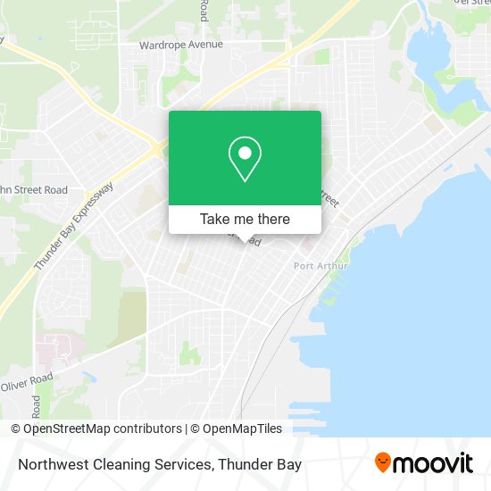 Northwest Cleaning Services map