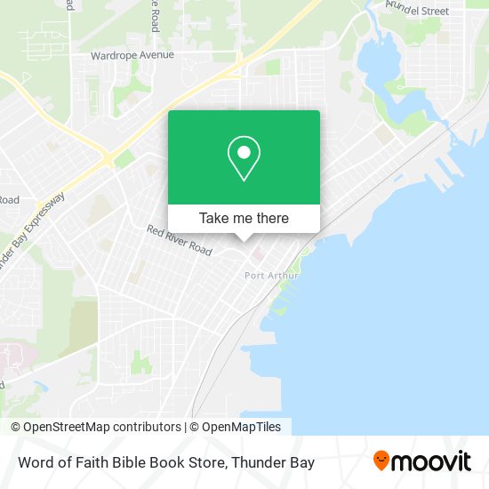 Word of Faith Bible Book Store map