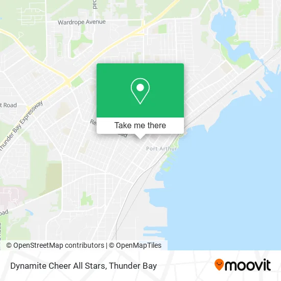 Dynamite Cheer All Stars map