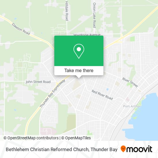 Bethlehem Christian Reformed Church map