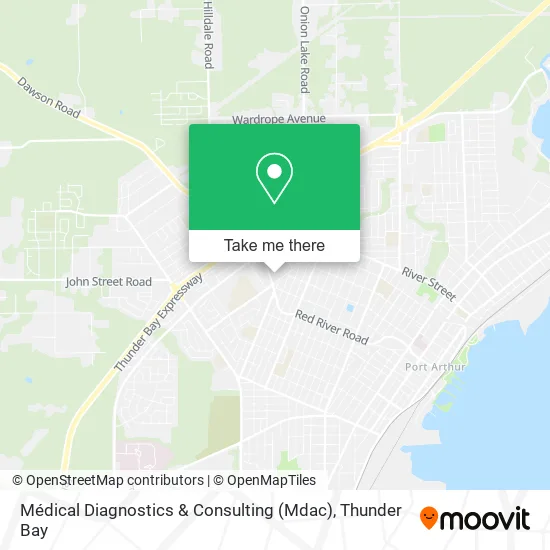 Médical Diagnostics & Consulting (Mdac) map
