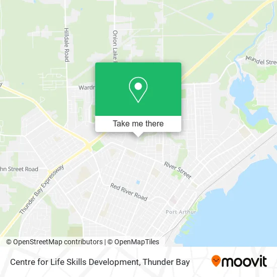 Centre for Life Skills Development map