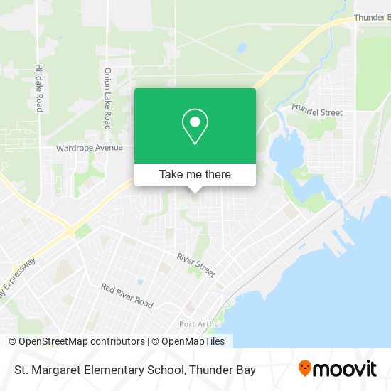 St. Margaret Elementary School map