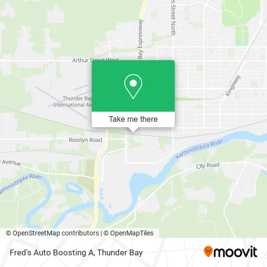 Fred's Auto Boosting A map