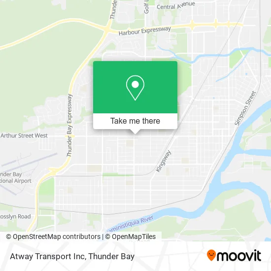 Atway Transport Inc map