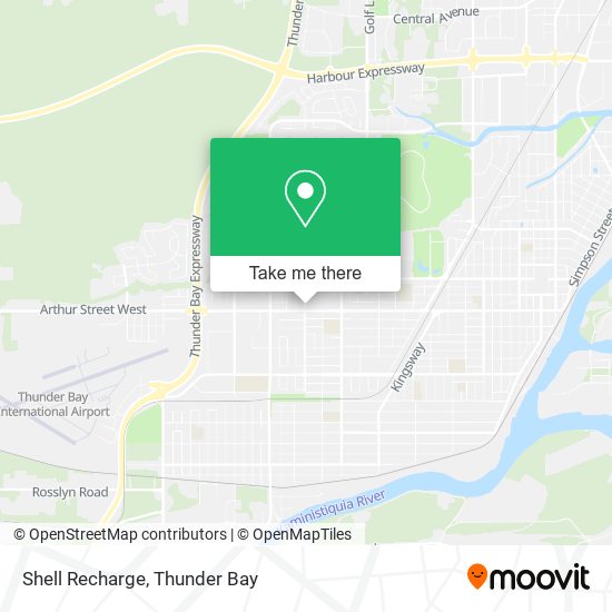 Shell Recharge map
