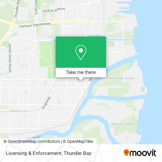 Licensing & Enforcement map