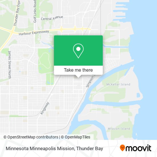 Minnesota Minneapolis Mission map