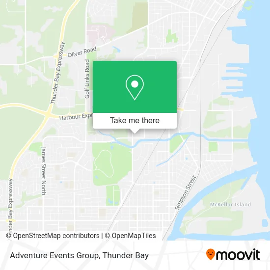 Adventure Events Group map