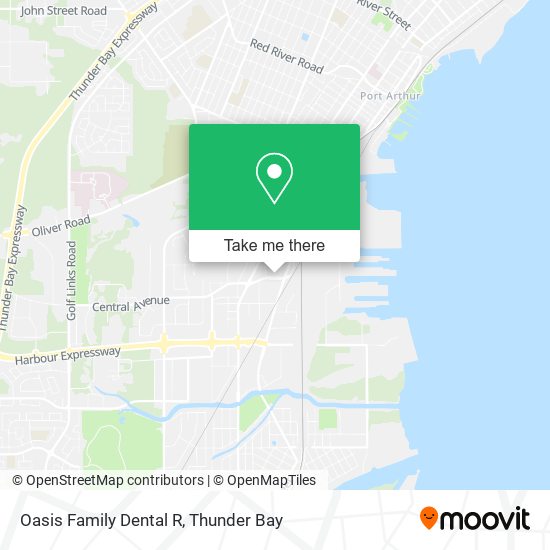 Oasis Family Dental R map