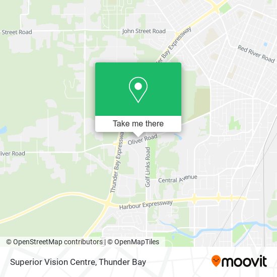 Superior Vision Centre map