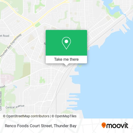 Renco Foods Court Street map