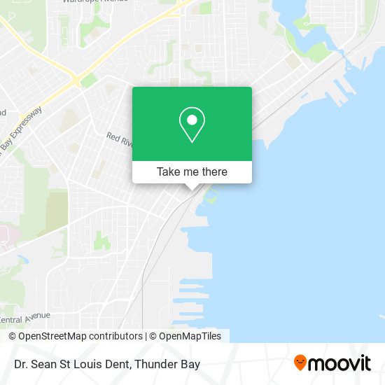 Dr. Sean St Louis Dent map