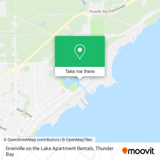 Grenville on the Lake Apartment Rentals map