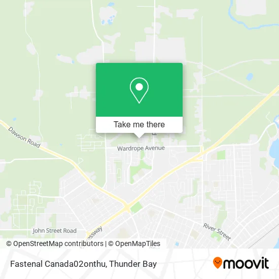 Fastenal Canada02onthu map
