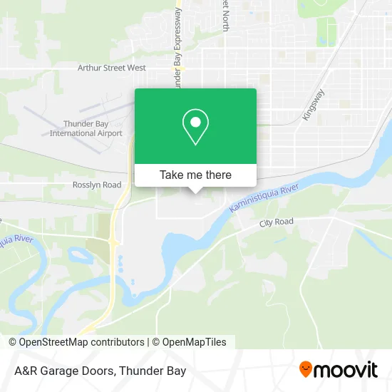 A&R Garage Doors map