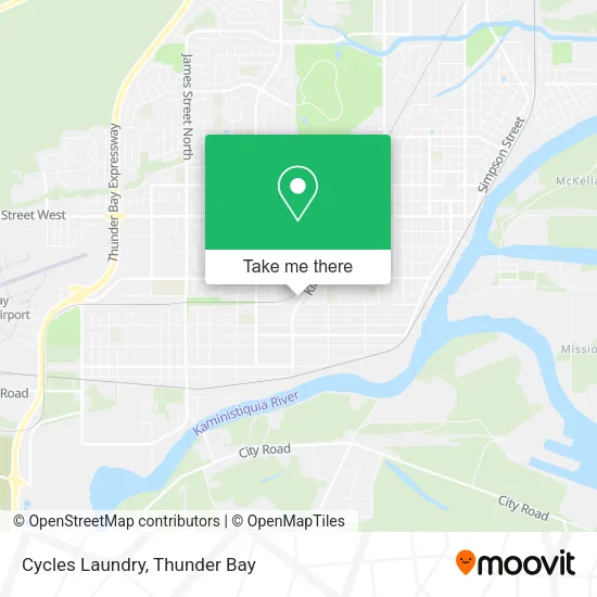Cycles Laundry map