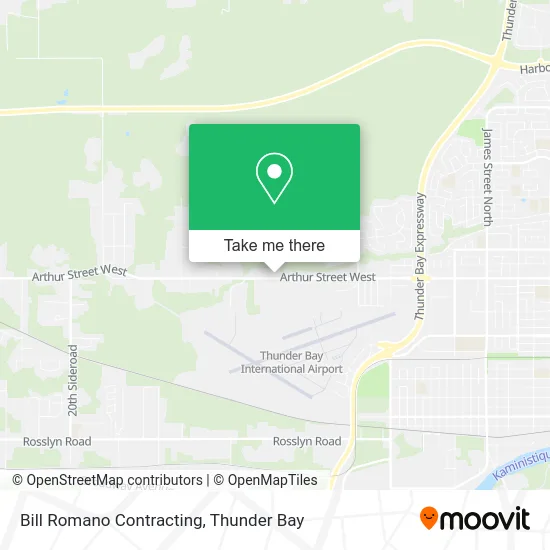 Bill Romano Contracting map