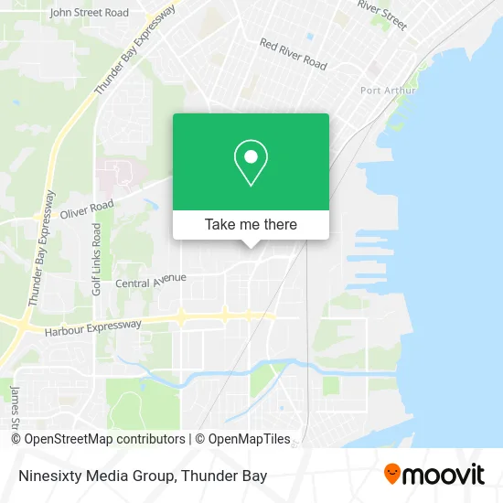 Ninesixty Media Group map