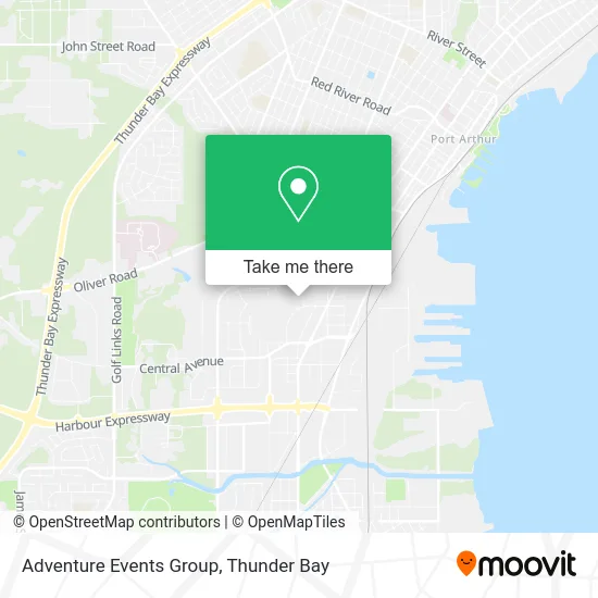 Adventure Events Group map