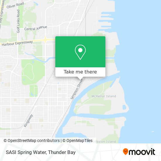 SASI Spring Water map
