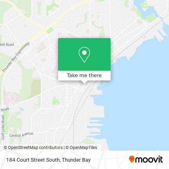 184 Court Street South map