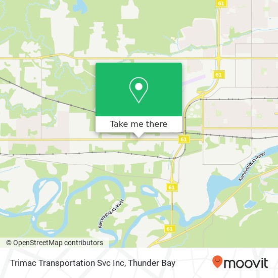 Trimac Transportation Svc Inc map