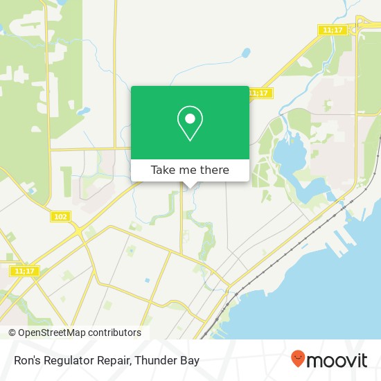 Ron's Regulator Repair map