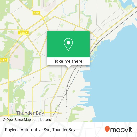 Payless Automotive Svc map