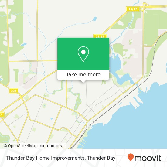 Thunder Bay Home Improvements map