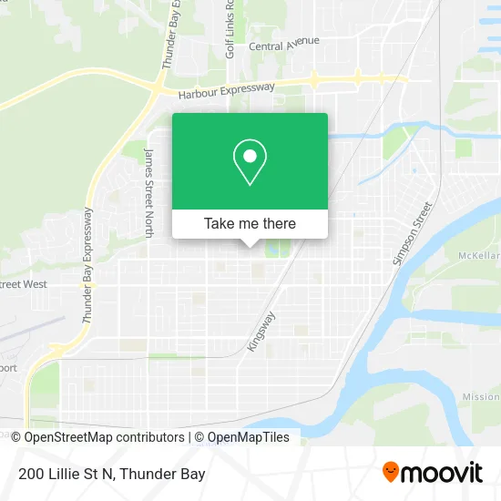 200 Lillie St N map