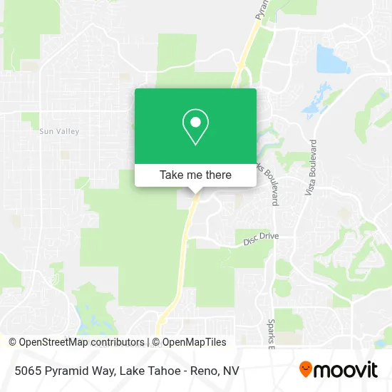 5065 Pyramid Way map