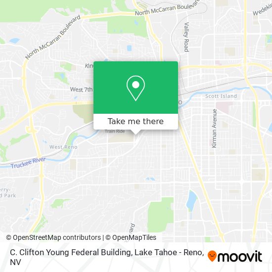 C. Clifton Young Federal Building map